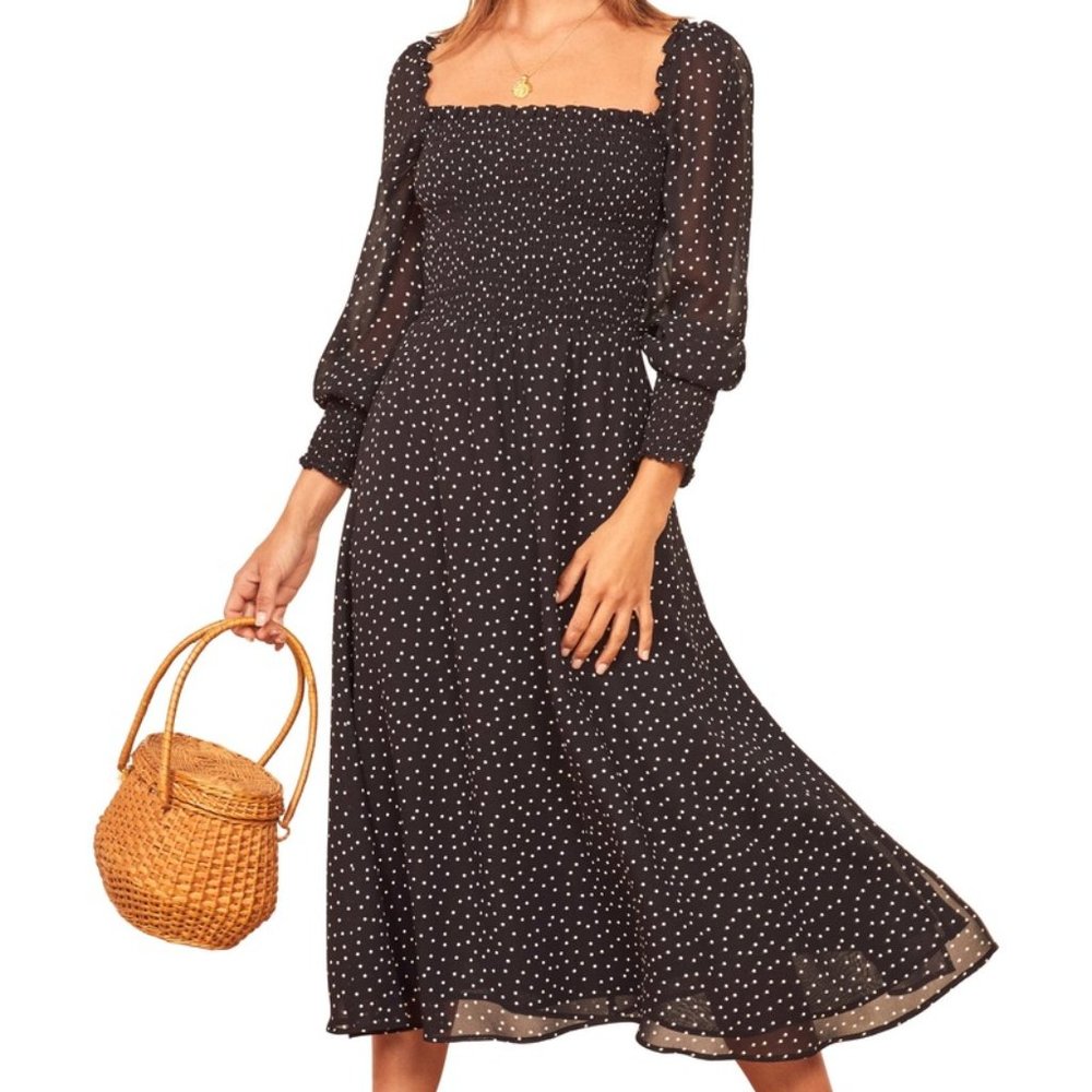 REFORMATION Rowan dress B/W size M